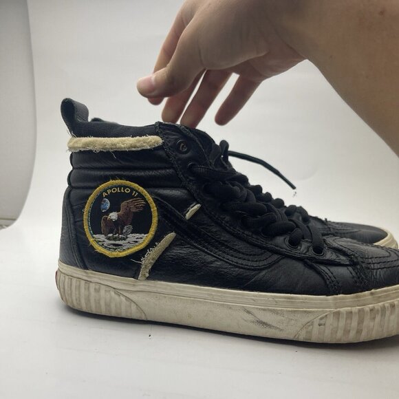 Vans Sk8-Hi 46 MTE DX x NASA Space Voyager 2018 - Apollo 11 Hi Tops Size 8 US - Picture 8 of 9